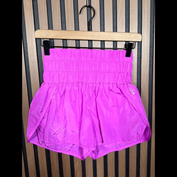 Free People Pants - Free People Short Small Womens Purple High Rise FP Movement Lined